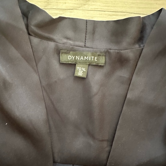 Dynamite Satin Bodysuit - Picture 2 of 3